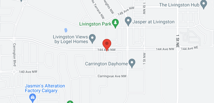 map of 169 Carringvue Way NW